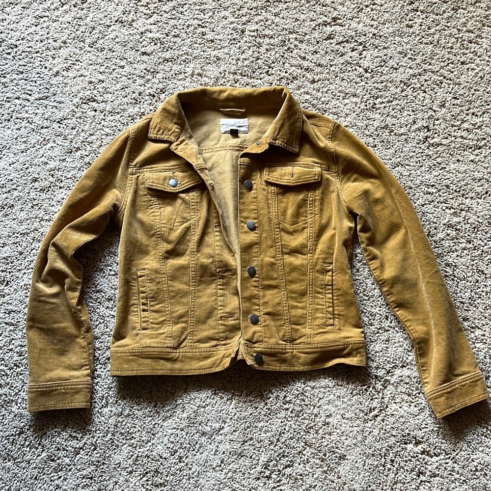 Universal Threads Corduroy Jacket Size Medium In … - image 1